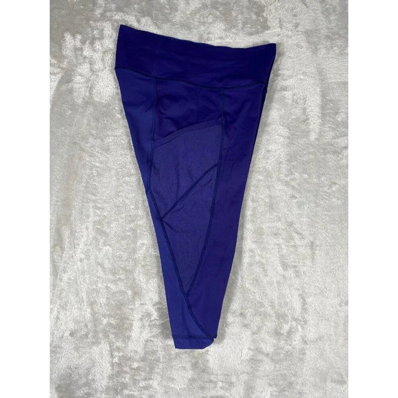 LULULEMON Purple Cropped Capri Leggings Size 8 - Picture 5 of 11
